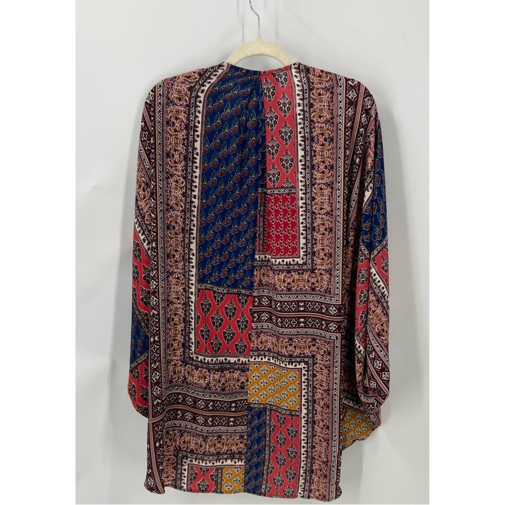 Umgee Patchwork, Open Front Cocoon Style Poncho K… - image 3